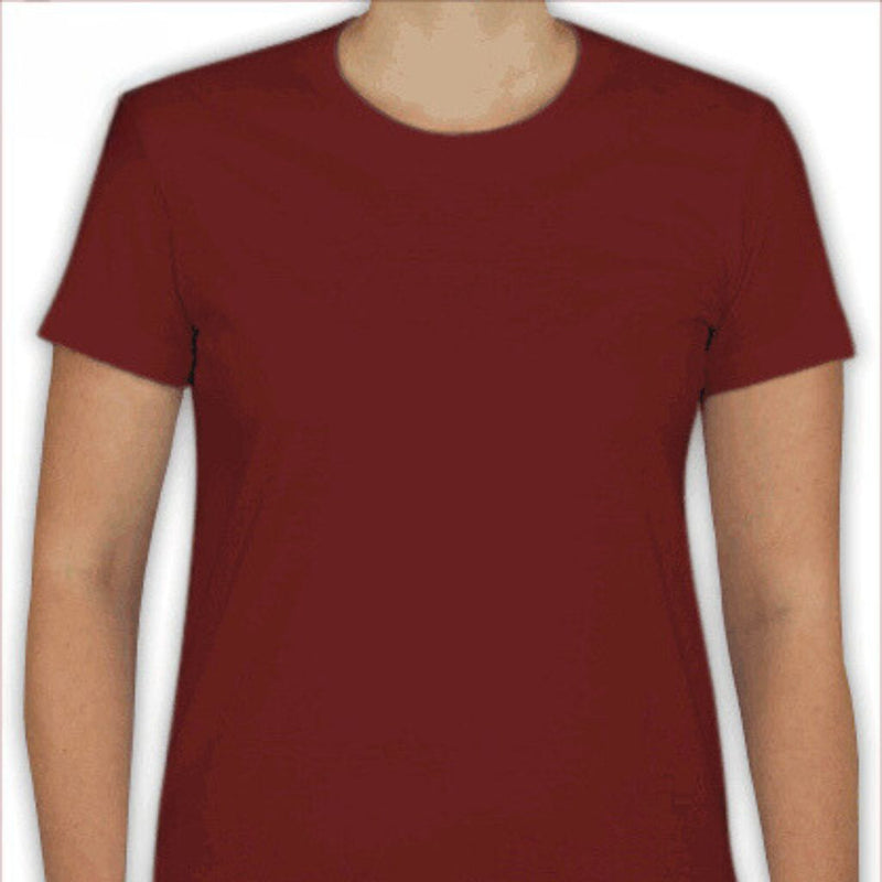 Custom Women's Round Neck T-shirt