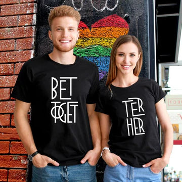 CT1 - Couple T-Shirt Better Together