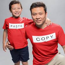 TM1 - DAD & SON COPY PASTE T-Shirt